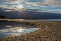 Beach reflections