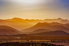 Mountains at Sun Rise